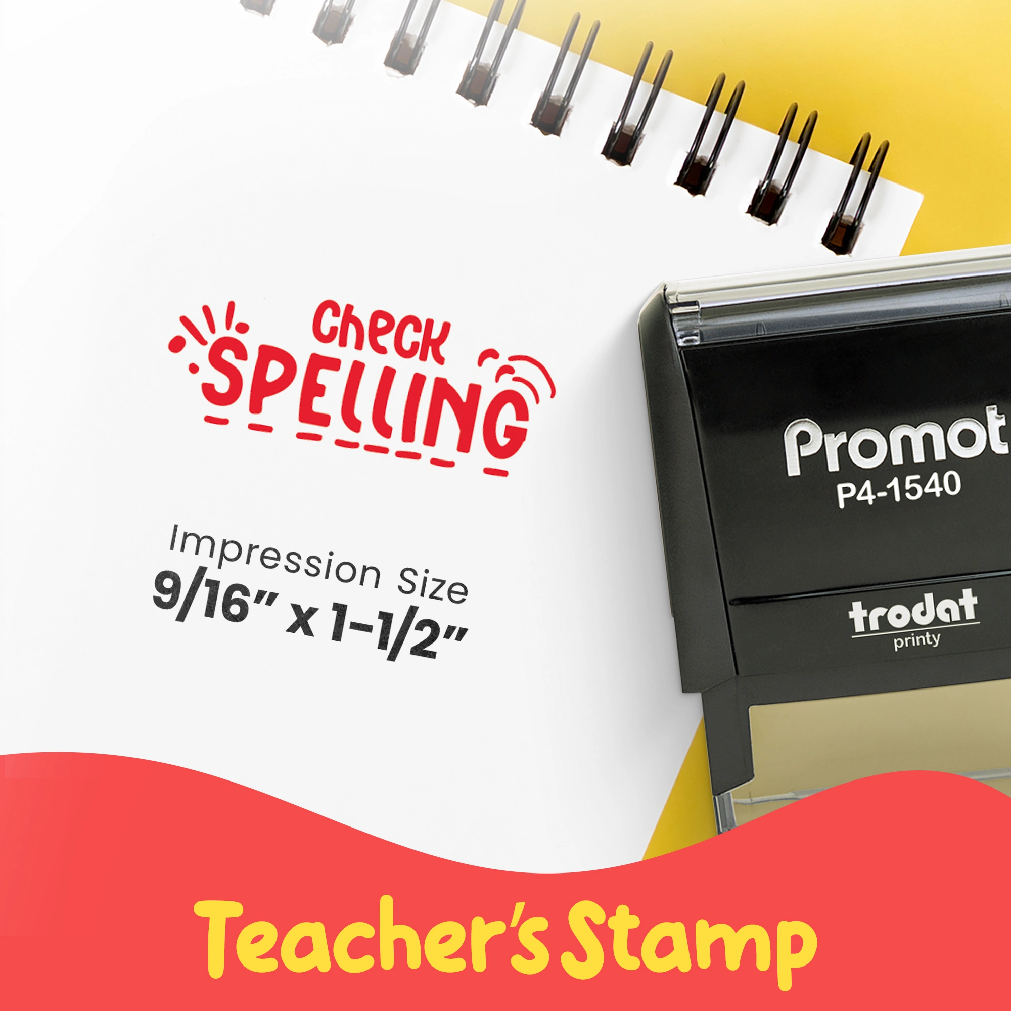 Check Spelling - Teacher Stamp